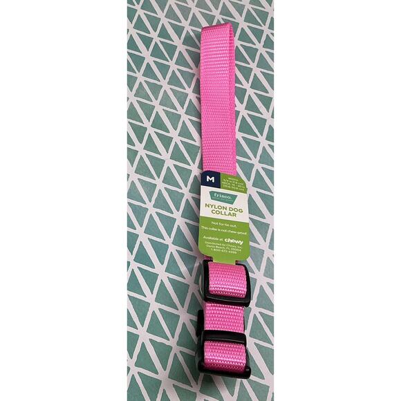 Frisco Other - Frisco Medium Pink Nylon Dog Collar New